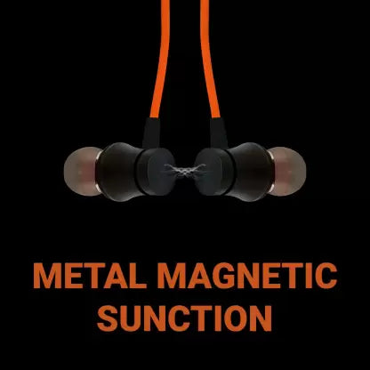 qor9 SONIC Bluetooth Headset (Black And Orange, In the Ear) qor9 SONIC Bluetooth Headset (Black And Orange, In the Ear)